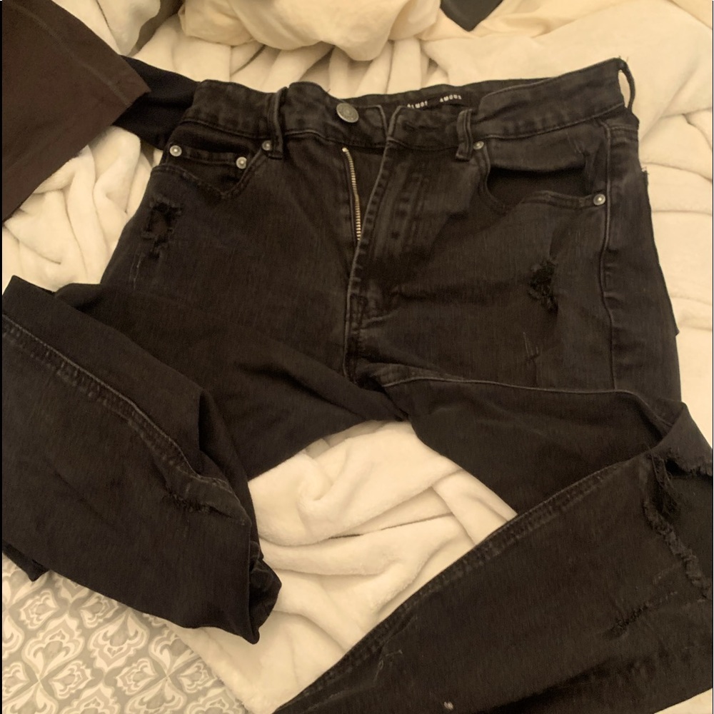 Jeans from Eclipse size 5 fits smaller , basically brand new only worn once.